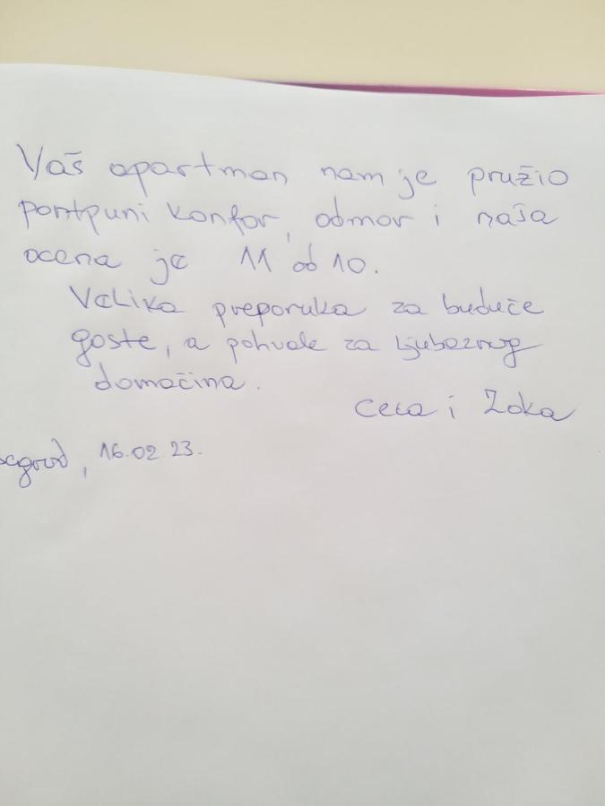 Apartman Nena Višegrad エクステリア 写真